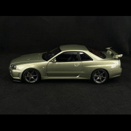 Nissan Skyline GT-R R34 V-Spec II Nür 2001 Millennium Jade 1/12 KK Scale KKDC120212-1