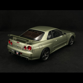 Nissan Skyline GT-R R34 V-Spec II Nür 2001 Millennium Jade 1/12 KK Scale KKDC120212-1