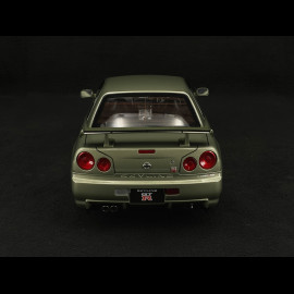 Nissan Skyline GT-R R34 V-Spec II Nür 2001 Millennium Jade 1/12 KK Scale KKDC120212-1