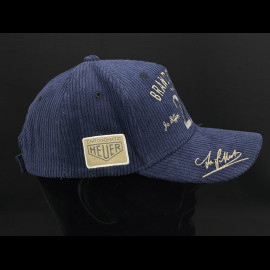 Jo Siffert Hat Lotus Brands Hatch Corduroy Warson Motors Navy Blue 24409 - unisex