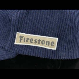 Jo Siffert Hat Lotus Brands Hatch Corduroy Warson Motors Navy Blue 24409 - unisex