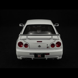Nissan Skyline GT-R R34 V-Spec II 2001 Weiß 1/12 KK Scale KKDC120213-1