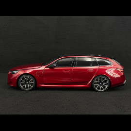 BMW M5 Touring 2024 Dark Red Metallic 1/18 Minichamps 110023900