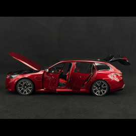BMW M5 Touring 2024 Dunkelrot Metallic 1/18 Minichamps 110023900