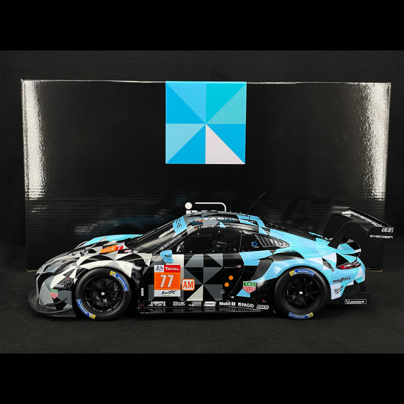 Porsche 911 RSR Typ 991 n° 77 Sieger 24h le Mans 2018 1/12 Ixo LEGT12007