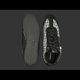 Porsche Shoes 911 Pepita Speedcat Puma Leagacy + Keyring Black / White 309389-01 - unisex