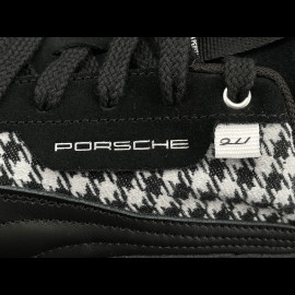 Porsche Schuhe 911 Pepita Speedcat Puma Leagacy + Schlüsselanhänger Schwarz / Weiß 309389-01 - unisex