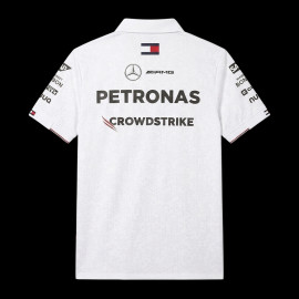 Mercedes Polo-shirt Low Cost AMG Petronas F1 Team Tommy Hilfiger White 701227948-001- unisex