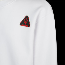 Maserati Sweatshirt Fuoriserie Sport Weiß - Unisex
