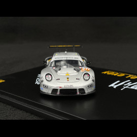 Set Porsche 911 RSR Typ 991.2 n° 911 24h Le Mans 2023 mit Michael Fassbenders Helm 1/43 Spark WAP0202210TRSR