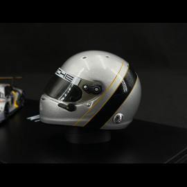 Set Porsche 911 RSR Typ 991.2 n° 911 24h Le Mans 2023 mit Michael Fassbenders Helm 1/43 Spark WAP0202210TRSR