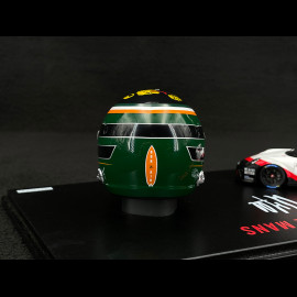 Set Porsche 911 GT3 Cup Type 991.2 n° 93 2020 with Michael Fassbender's Helmet 1/43 Spark WAP0202110TGT3