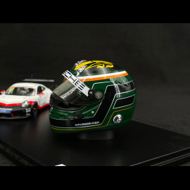 Set Porsche 911 GT3 Cup Typ 991.2 n° 93 2020 mit Michael Fassbenders Helm 1/43 Spark WAP0202110TGT3