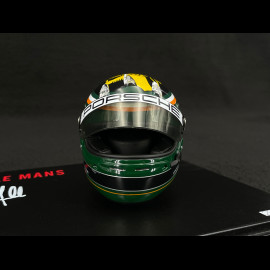 Set Porsche 911 GT3 Cup Typ 991.2 n° 93 2020 mit Michael Fassbenders Helm 1/43 Spark WAP0202110TGT3