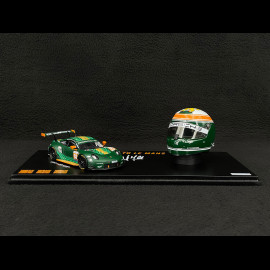 Set Porsche 911 RSR Type 991.2 n° 93 European Le Mans Series 2020 with Michael Fassbender's Helmet 1/43 Spark WAP0202200TRSR