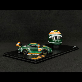 Set Porsche 911 RSR Typ 991.2 n° 93 European Le Mans Series 2020 mit Michael Fassbenders Helm 1/43 Spark WAP0202200TRSR