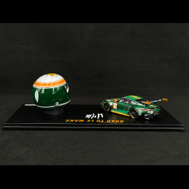 Set Porsche 911 RSR Typ 991.2 n° 93 European Le Mans Series 2020 mit Michael Fassbenders Helm 1/43 Spark WAP0202200TRSR