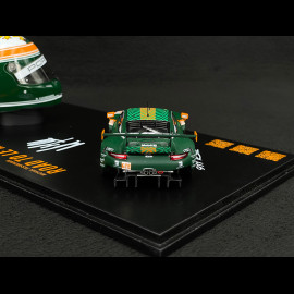 Set Porsche 911 RSR Type 991.2 n° 93 European Le Mans Series 2020 with Michael Fassbender's Helmet 1/43 Spark WAP0202200TRSR