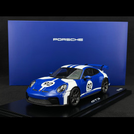 Porsche 911 GT3 Typ 992.2 Velocity 2024 Blau / Weiß 1/18 Spark WAP02154426GT3