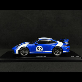Porsche 911 GT3 Typ 992.2 Velocity 2024 Blau / Weiß 1/18 Spark WAP02154426GT3