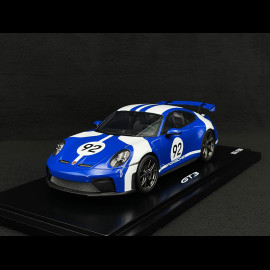Porsche 911 GT3 Typ 992.2 Velocity 2024 Blau / Weiß 1/18 Spark WAP02154426GT3