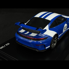 Porsche 911 GT3 Type 992.2 Velocity 2024 Blue / White 1/18 Spark WAP02154426GT3