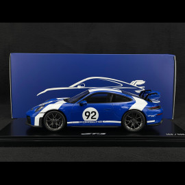 Porsche 911 GT3 Typ 992.2 Velocity 2024 Blau / Weiß 1/18 Spark WAP02154426GT3