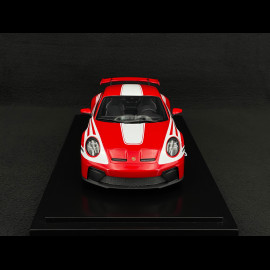 Porsche 911 GT3 Type 992.2 n° 23 Salzburg 2024 Red / White 1/18 Spark WAP02154326GT3