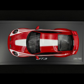 Porsche 911 GT3 Type 992.2 n° 23 Salzburg 2024 Red / White 1/18 Spark WAP02154326GT3