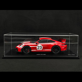 Porsche 911 GT3 Type 992.2 n° 23 Salzburg 2024 Red / White 1/18 Spark WAP02154326GT3