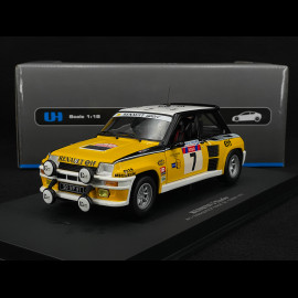 SELTEN : Renault 5 Turbo n° 7 Sieger Rallye Tour de Corse 1982 1/18 Universal Hobbies UH4535