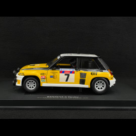RARE : Renault 5 Turbo n° 7 Winner Tour de Corse Rally 1982 1/18 Universal Hobbies UH4535