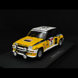 RARE : Renault 5 Turbo n° 7 Winner Tour de Corse Rally 1982 1/18 Universal Hobbies UH4535