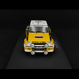 SELTEN : Renault 5 Turbo n° 7 Sieger Rallye Tour de Corse 1982 1/18 Universal Hobbies UH4535
