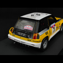 SELTEN : Renault 5 Turbo n° 7 Sieger Rallye Tour de Corse 1982 1/18 Universal Hobbies UH4535