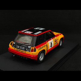 SELTEN : Renault 5 Turbo n° 4 Calberson Rallye Tour de France 1980 1/18 UH UH4533