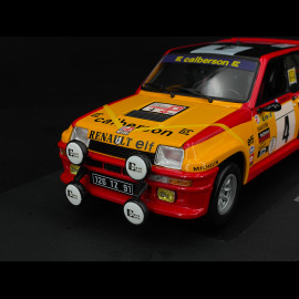 SELTEN : Renault 5 Turbo n° 4 Calberson Rallye Tour de France 1980 1/18 UH UH4533