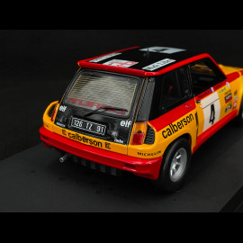 SELTEN : Renault 5 Turbo n° 4 Calberson Rallye Tour de France 1980 1/18 UH UH4533