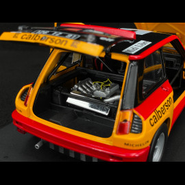 RARE : Renault 5 Turbo n° 4 Calberson Tour de France Rally 1980 1/18 UH UH4533