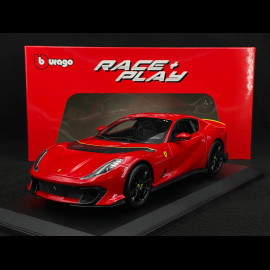 Ferrari 812 Competizione 2021 Rosso Corsa 1/18 Bburago BU16019