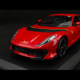 Ferrari 812 Competizione 2021 Rosso Corsa 1/18 Bburago BU16019