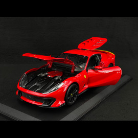 Ferrari 812 Competizione 2021 Rosso Corsa 1/18 Bburago BU16019