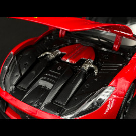 Ferrari 812 Competizione 2021 Rosso Corsa 1/18 Bburago BU16019