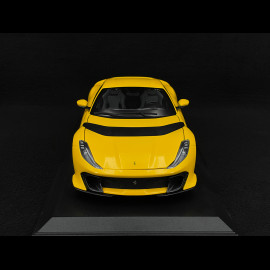 Ferrari 812 Competizione 2021 Giallo Modena 1/18 Bburago BU01646