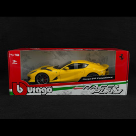 Ferrari 812 Competizione 2021 Giallo Modena 1/18 Bburago BU01646