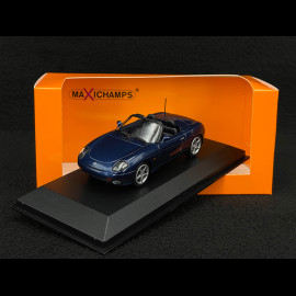 Fiat Barchetta 1995 Dunkelblau Metallic 1/43 Minichamps 940121932