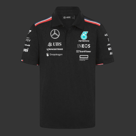 Mercedes Polo-Shirt Günstige AMG Petronas F1 Team Tommy Hilfiger Schwarz 701227948-002 - unisex