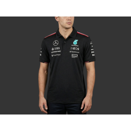 Mercedes Polo-shirt Low Cost AMG Petronas F1 Team Tommy Hilfiger Black 701227948-002 - unisex