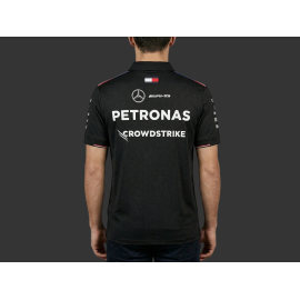 Mercedes Polo-Shirt Günstige AMG Petronas F1 Team Tommy Hilfiger Schwarz 701227948-002 - unisex
