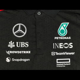 Mercedes Polo-shirt Low Cost AMG Petronas F1 Team Tommy Hilfiger Black 701227948-002 - unisex